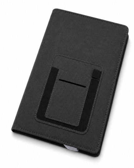 SETARTS Executive Organizer Diary A5 Black | Mobile Pocket & Pen Holder | 192 Pages