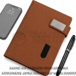 SETARTS Executive Organizer Diary A5 – Brown | Magnetic Closure | Front Pocket | Pen Holder | 192 Pages | Set of 2 - Image 2