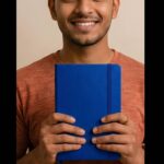 SETARTS Premium Hardcover Notebook A5 – Set of 2 | Blue | 192 Pages | 80 GSM Paper | Elastic Closure & Ribbon Bookmark - Image 4