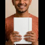 SETARTS Premium Hardcover Notebook A5 – Set of 2 | White | 192 Pages | Elastic Closure | Bookmark Ribbon - Image 4